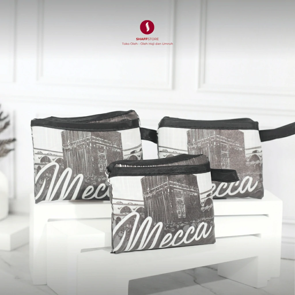 Tas Belanja Lipat Souvenir Oleh Oleh Umroh MECCA MADINAH - Image 9