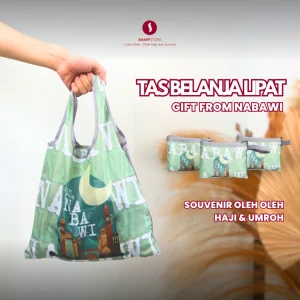 Tas Belanja Lipat Souvenir Oleh Oleh Umroh NABAWI