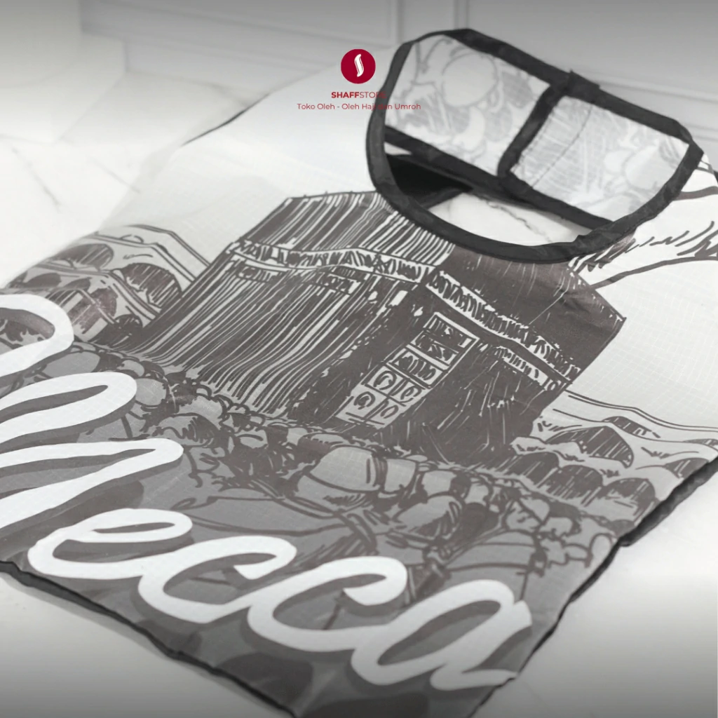 Tas Belanja Lipat Souvenir Oleh Oleh Umroh MECCA MADINAH - Image 6