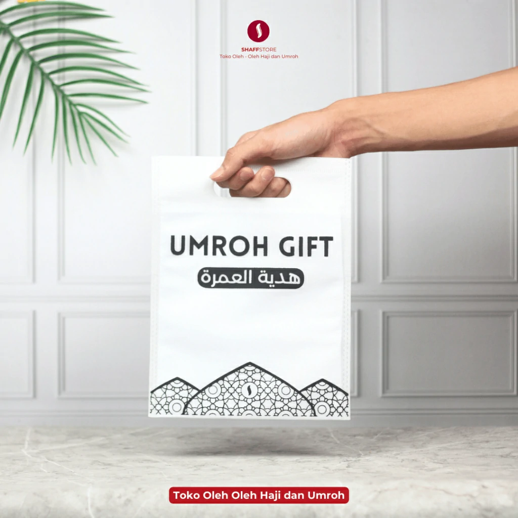 Shaffstore Tas Hadiah Oleh Oleh Haji Souvenir Haji & Umroh Ekslusif Kubah Series 1 pak isi 50 pcs - Image 3