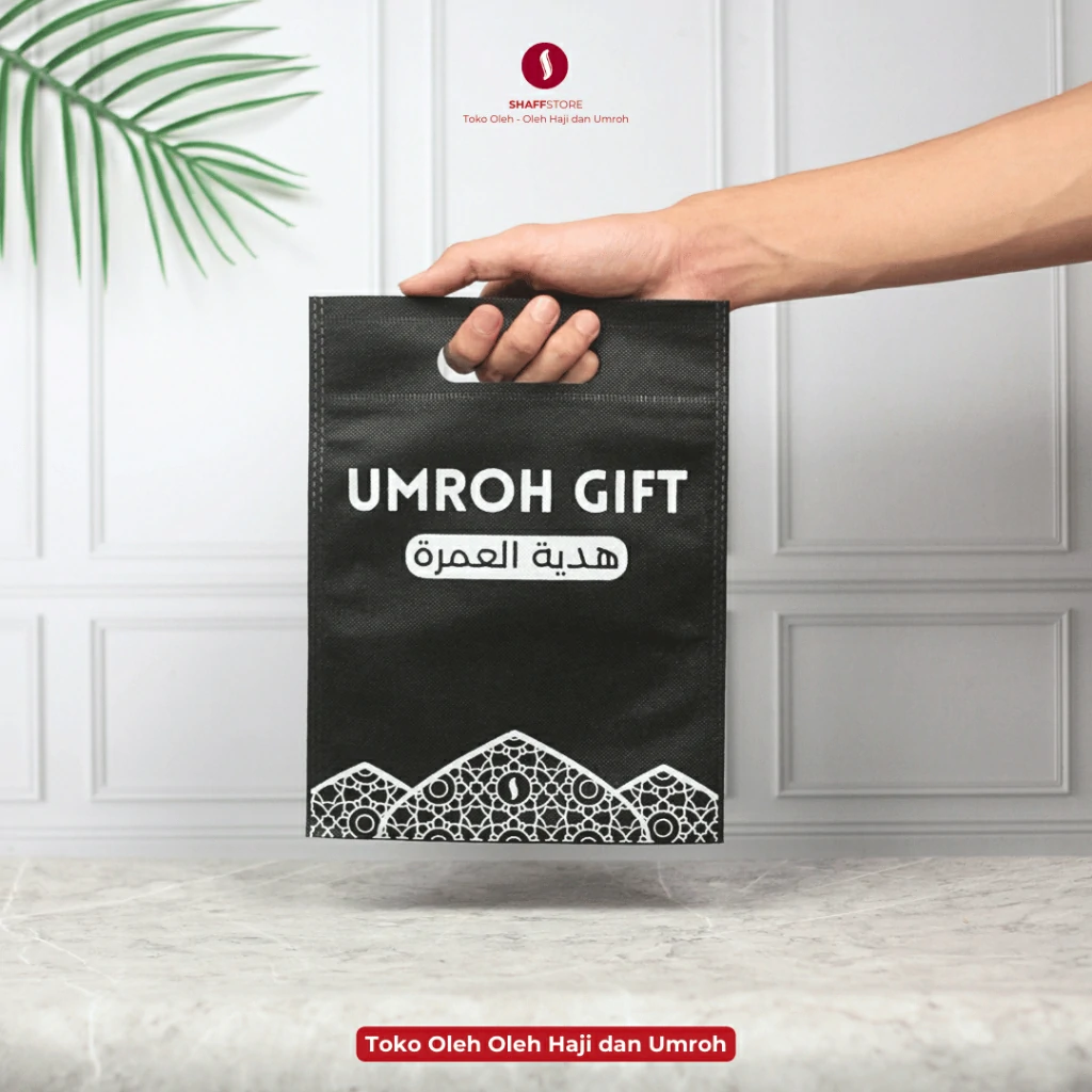 Shaffstore Tas Hadiah Oleh Oleh Haji Souvenir Haji & Umroh Ekslusif Kubah Series 1 pak isi 50 pcs - Image 2