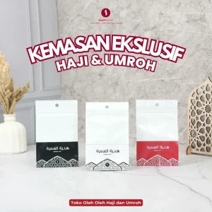 Kemasan Ekslusif Oleh oleh Haji & Umroh Kemasan Tanpa isi hanya Plastik
