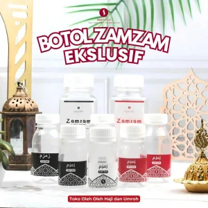 Botol Kosong untuk Air Zamzam Oleh-Oleh Umroh
