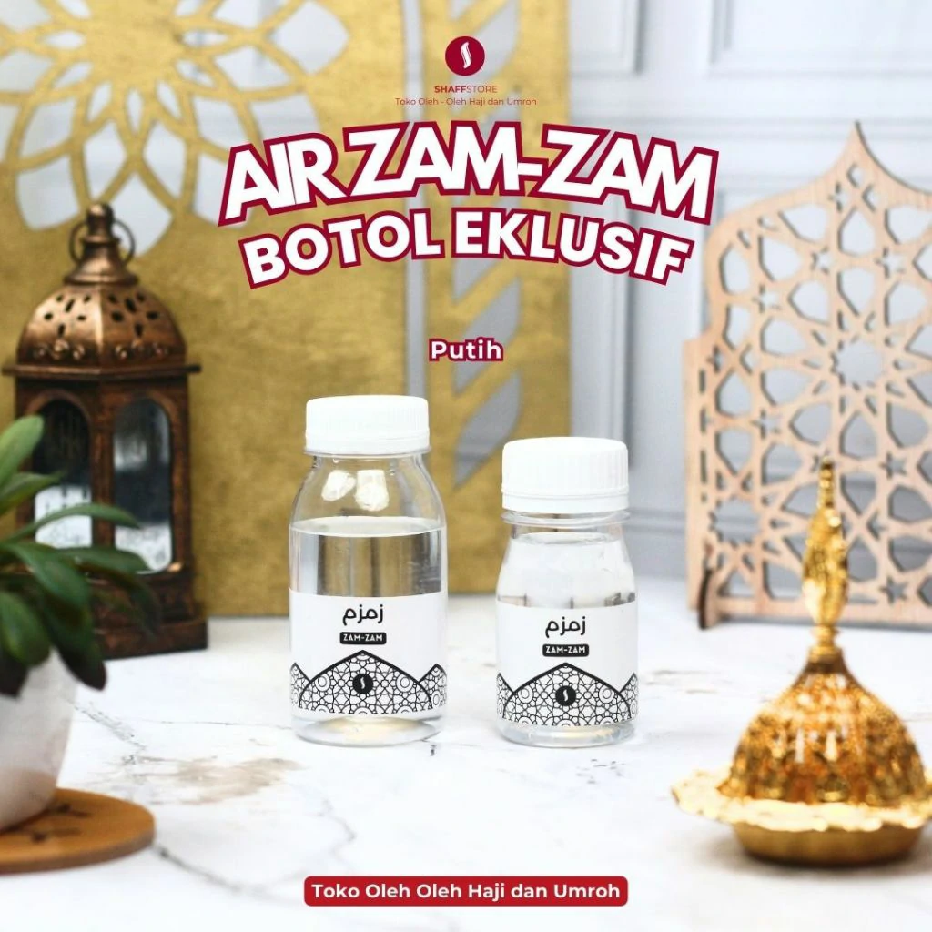 Air Zamzam Mekah Asli Arab Saudi Ekslusif Botol Zam Zam - Image 7