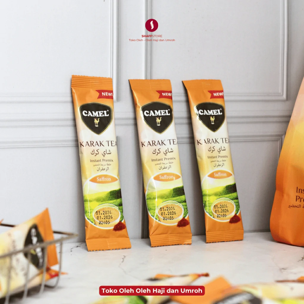 Teh Arab Instan Rasa Saffron Minuman Hangat Khas Timur Tengah - Image 3