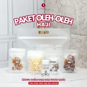 HAJJ GIFT SERIES Paket oleh oleh haji dan umroh Mecca Series Zam Zam Tower MATE