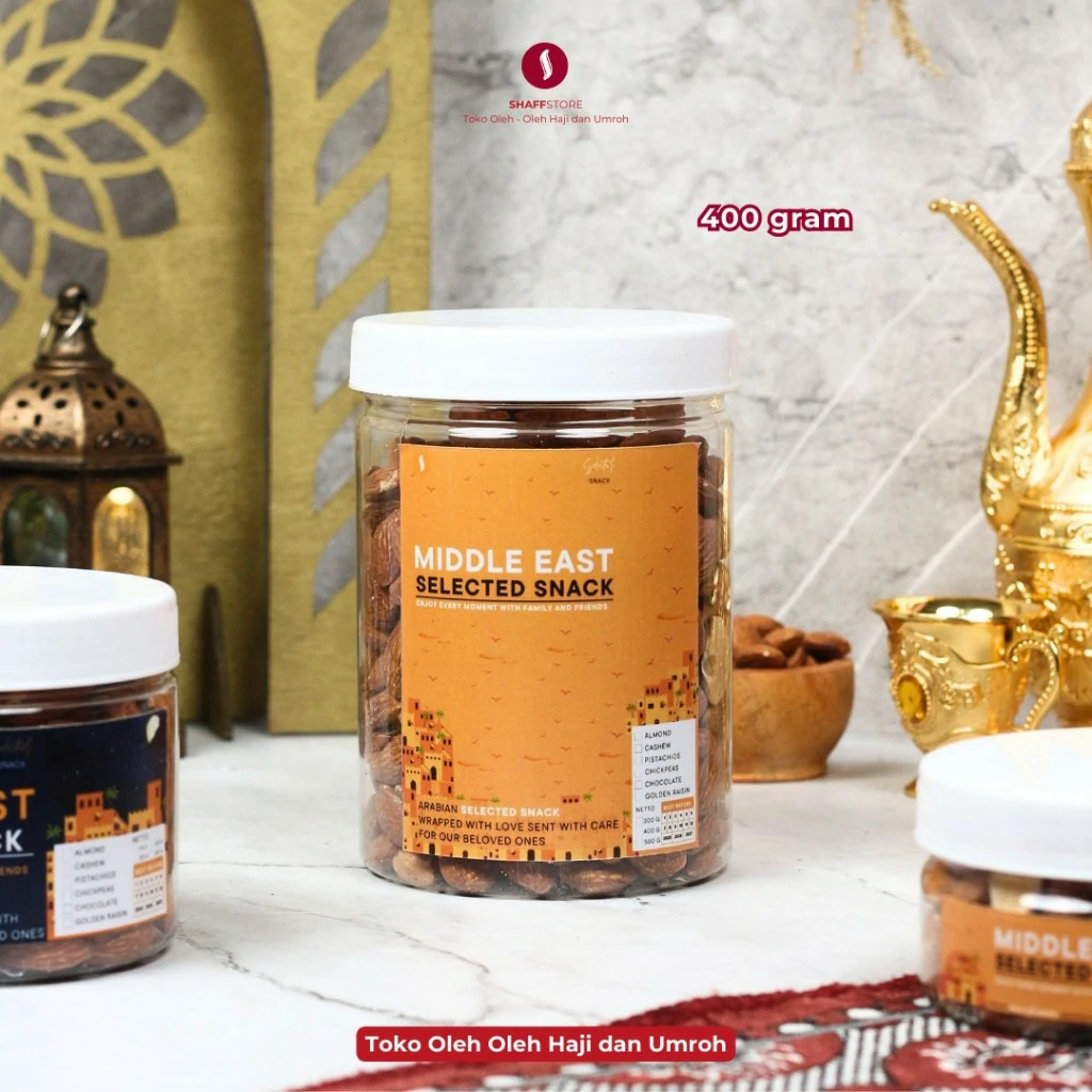 Kacang Almond Panggang Kupas Premium Organik Roasted Almond Original Natural - Image 5