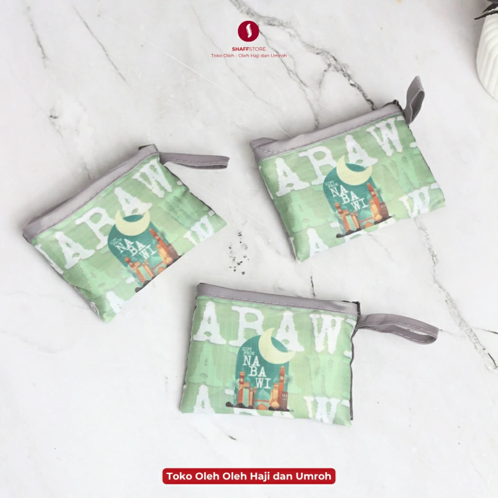 Tas Belanja Lipat Souvenir Oleh Oleh Umroh NABAWI - Image 4