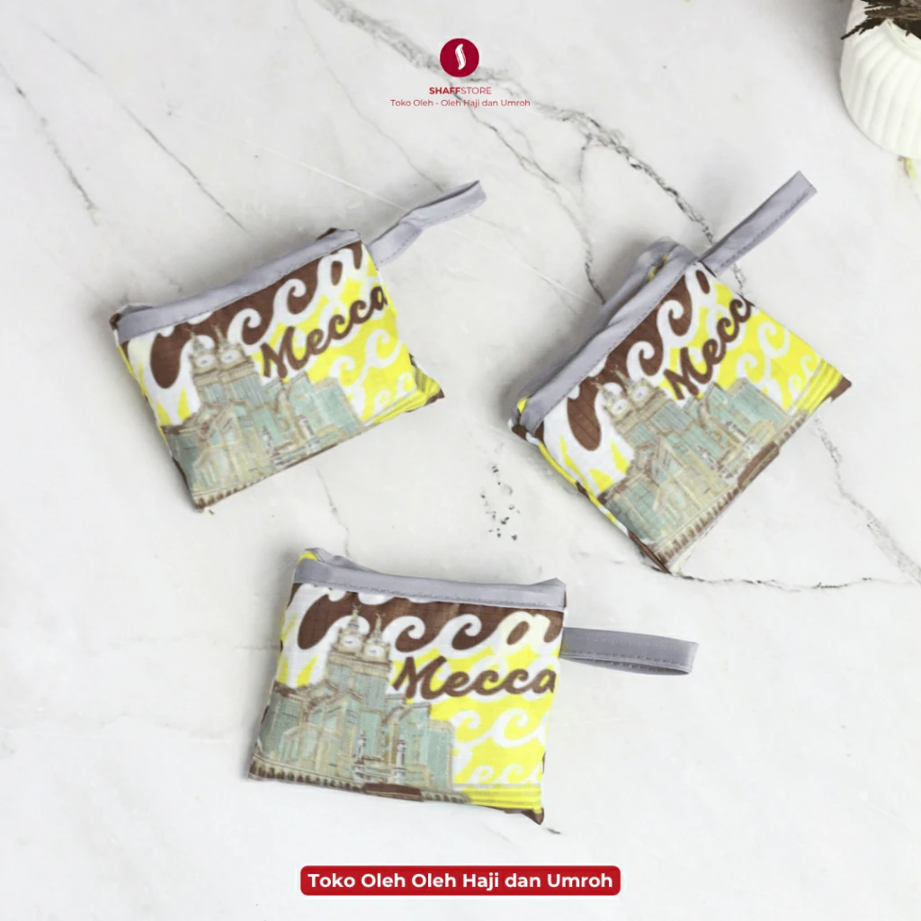 Tas Belanja Lipat Souvenir Oleh Oleh Umroh MECCA MADINAH - Image 4