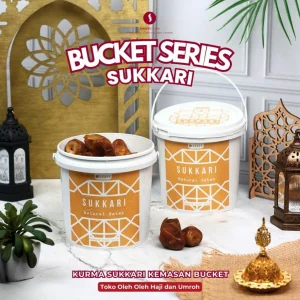 Selected Dates - Bucket Series Kurma Sukari Ember Premium Pilihan Legit Lembut Fresh