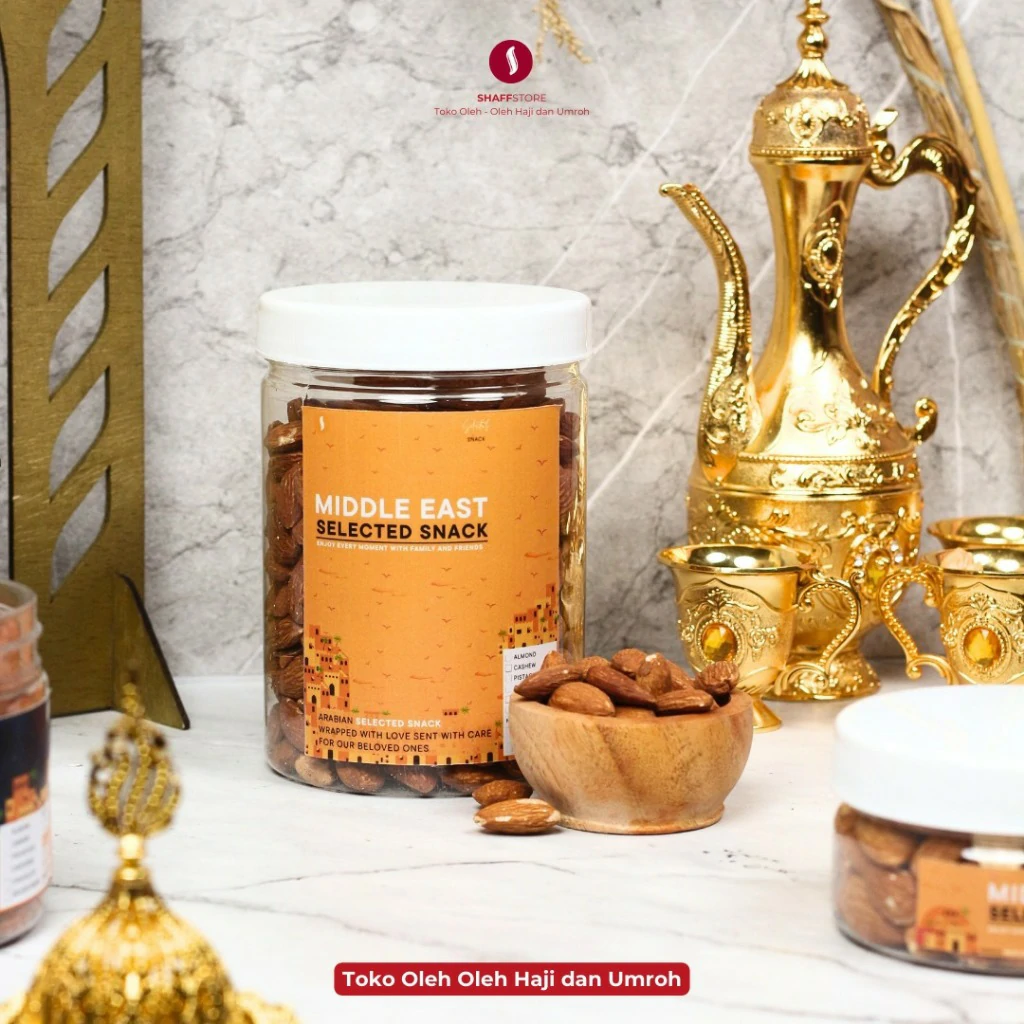 Kacang Almond Panggang Kupas Premium Organik Roasted Almond Original Natural - Image 9