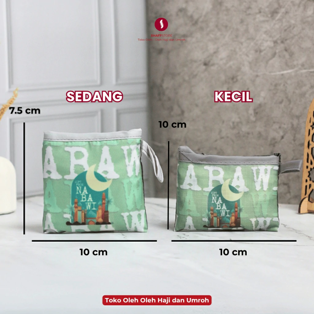 Tas Belanja Lipat Souvenir Oleh Oleh Umroh NABAWI - Image 6