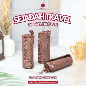 Sajadah Gulung Travel Genggam Ringan & Praktis Oleh-Oleh Umroh