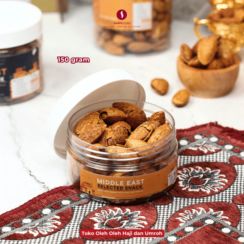 Almond Roasted Kacang Almond Cangkang Rasa Susu - Image 3