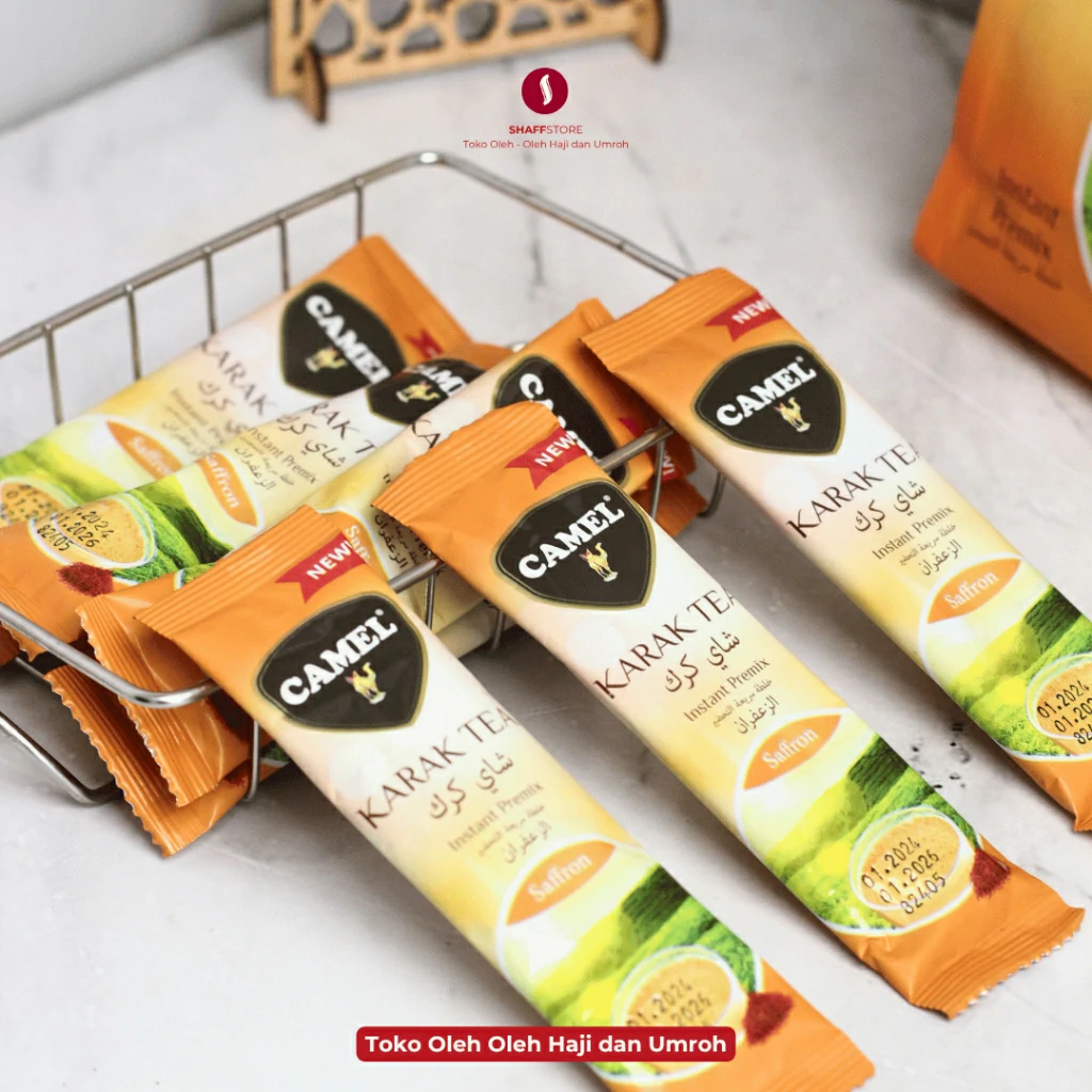 Teh Arab Instan Rasa Saffron Minuman Hangat Khas Timur Tengah - Image 2