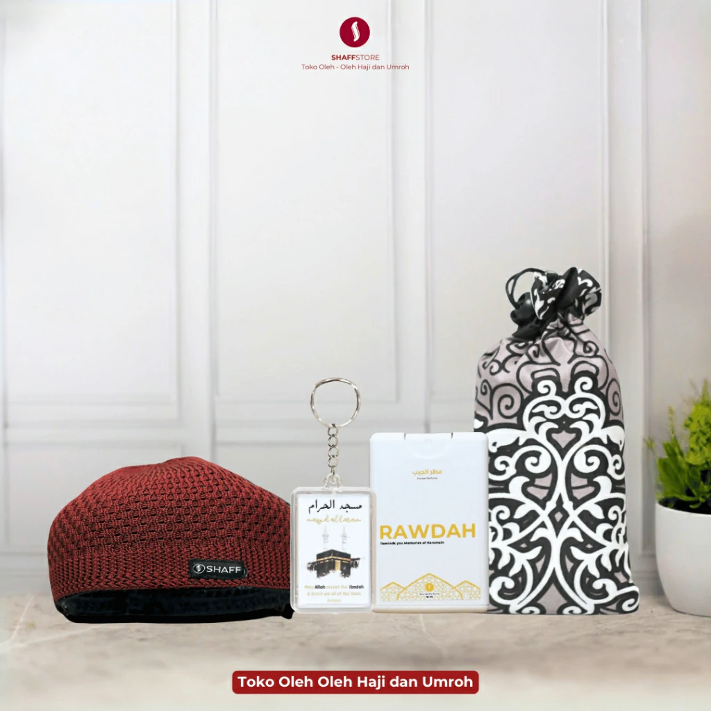 Paket Isian Hampers Tas Jinjing Mina Red Series – Oleh-Oleh Haji & Umroh Eksklusif - Image 7