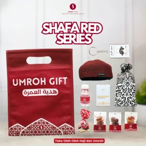 Paket Isian Hampers Shafa Red Series  – Oleh-Oleh Haji & Umroh Eksklusif