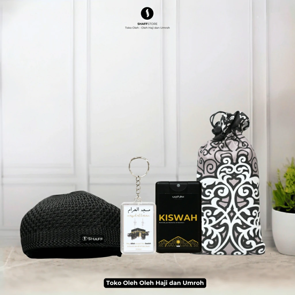 Paket Isian Hampers Tas Jinjing Arafah Black Series – Oleh-Oleh Haji & Umroh Eksklusif - Image 7