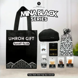 Paket Isian Hampers Tas Jinjing Mina Black Series – Oleh-Oleh Haji & Umroh Eksklusif
