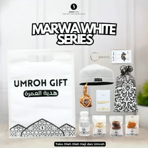 Paket Isian Hampers Marwa White Series  – Oleh-Oleh Haji & Umroh Eksklusif