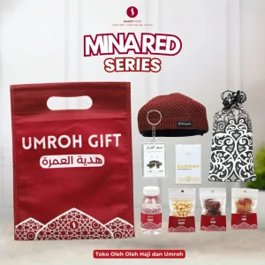 Paket Isian Hampers Mina Red Series – Oleh-Oleh Haji & Umroh Eksklusif
