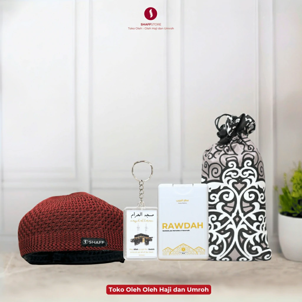 Paket Isian Hampers Tas Jinjing Marwa Red Series – Oleh-Oleh Haji & Umroh Eksklusif - Image 7