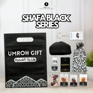 Paket Isian Hampers Shafa Black Series  – Oleh-Oleh Haji & Umroh Eksklusif