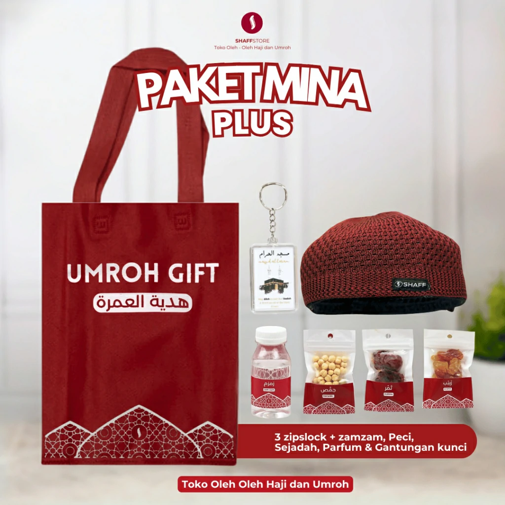 Paket Isian Hampers Tas Jinjing Mina Red Series – Oleh-Oleh Haji & Umroh Eksklusif - Image 2