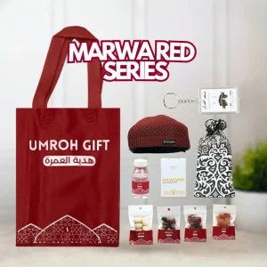 Paket Isian Hampers Tas Jinjing Marwa Red Series  – Oleh-Oleh Haji & Umroh Eksklusif