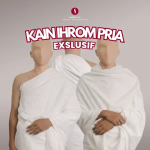 Kain Ihram Pria Dewasa - Perlengkapan Pakaian Haji dan Umroh