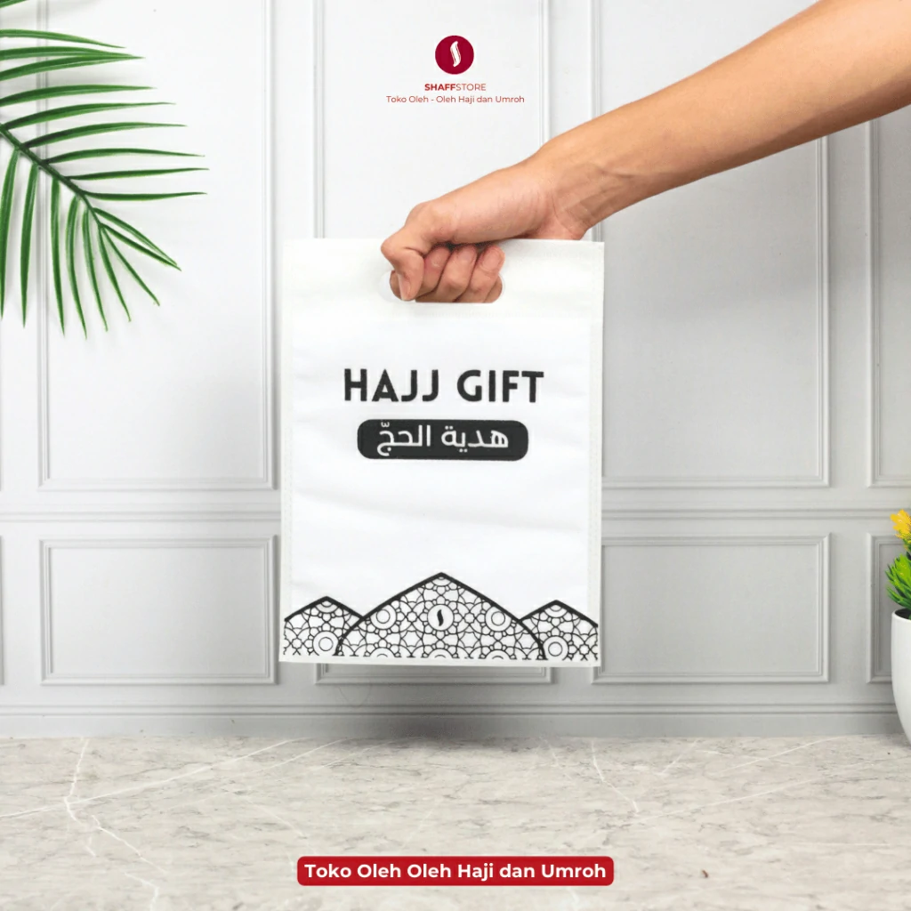 Shaffstore Tas Hadiah Oleh Oleh Haji Souvenir Haji & Umroh Ekslusif Kubah Series 1 pak isi 50 pcs - Image 7