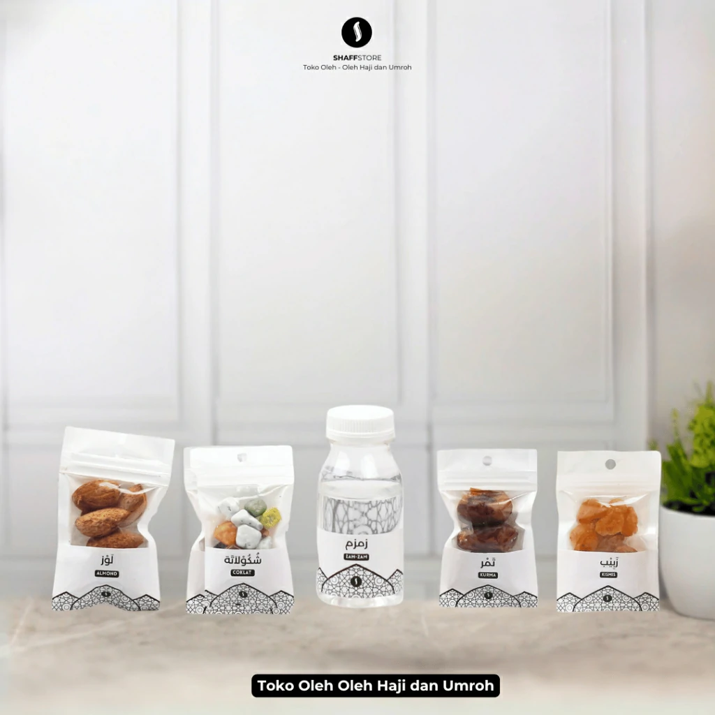 Paket Isian Hampers Tas JInjing Shafa White Series – Oleh-Oleh Haji & Umroh Eksklusif - Image 6