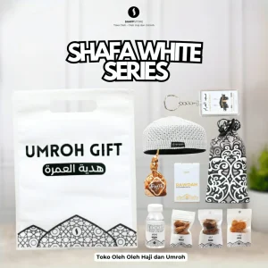 Paket Isian Hampers Shafa White Series – Oleh-Oleh Haji & Umroh Eksklusif