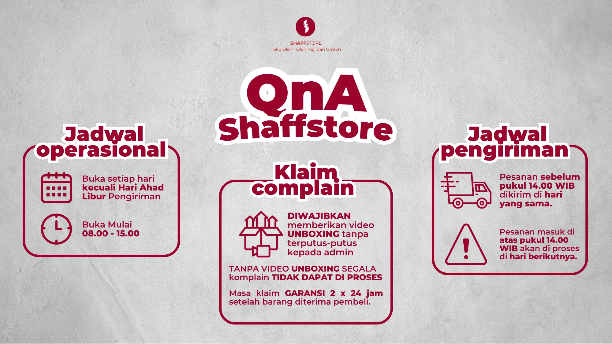 QnA Shaff Store